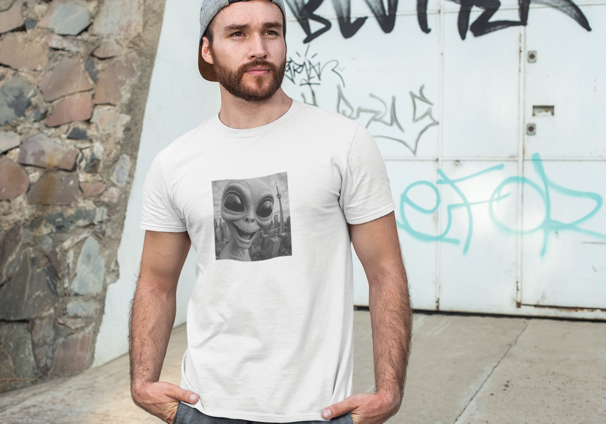 alien shirt, alien graphic tee, alien tee shirts, alien tee, funny alien shirts, alien shirt womens, alien shirt mens, unisex alien shirt, alien in Toronto tee