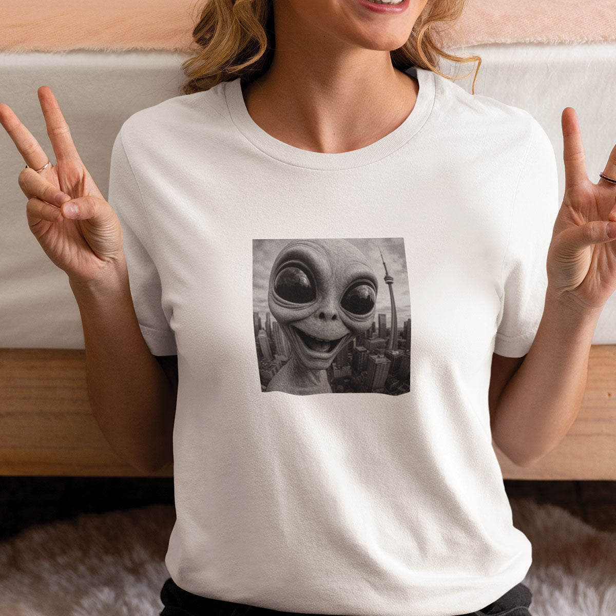 alien shirt, alien graphic tee, alien tee shirts, alien tee, funny alien shirts, alien shirt womens, alien shirt mens, unisex alien shirt, alien in Toronto tee