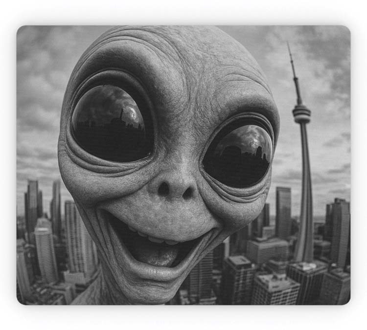 Toronto Alien Mouse Pad